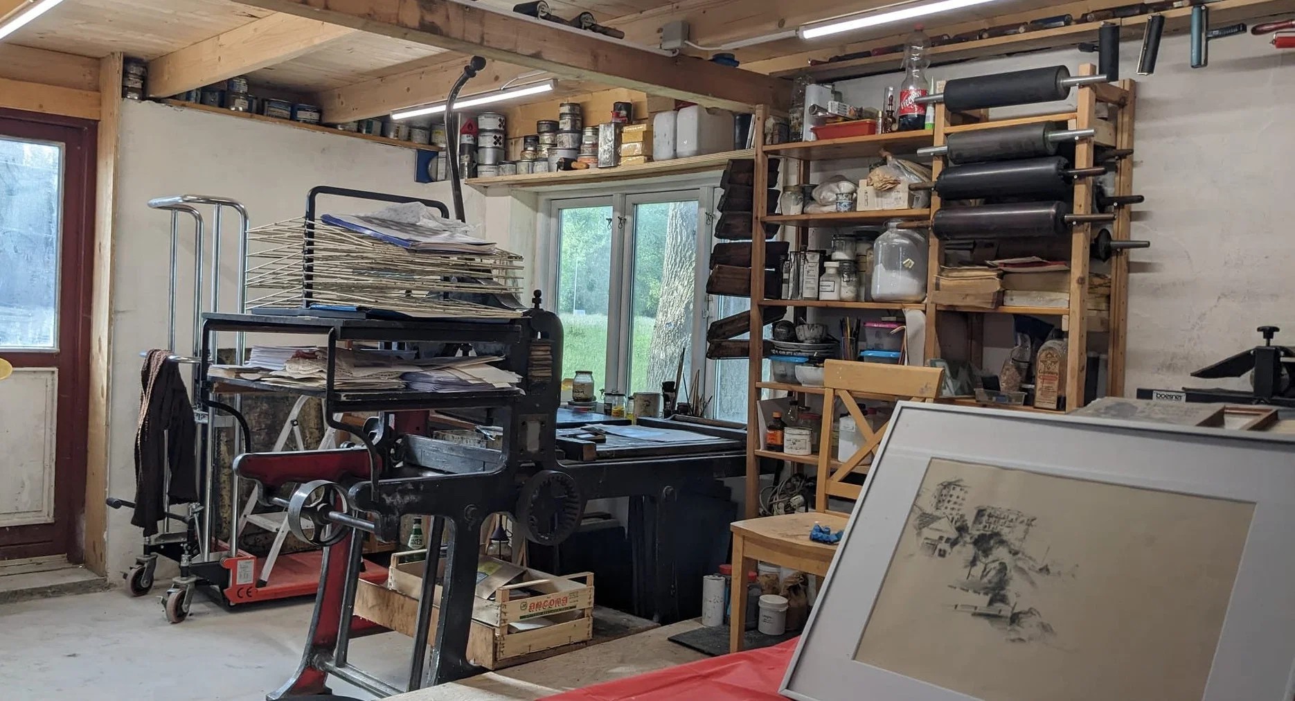 Lithografie-Werkstatt
